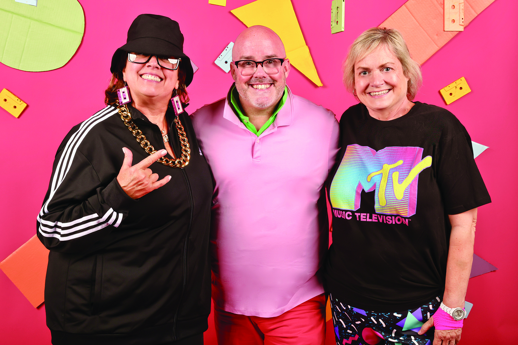 Triple Swing Takes Guests Back to the '80s